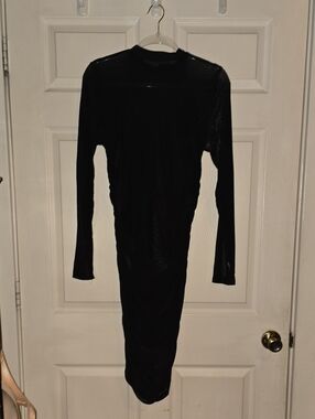 Sheer Mesh Dress L
